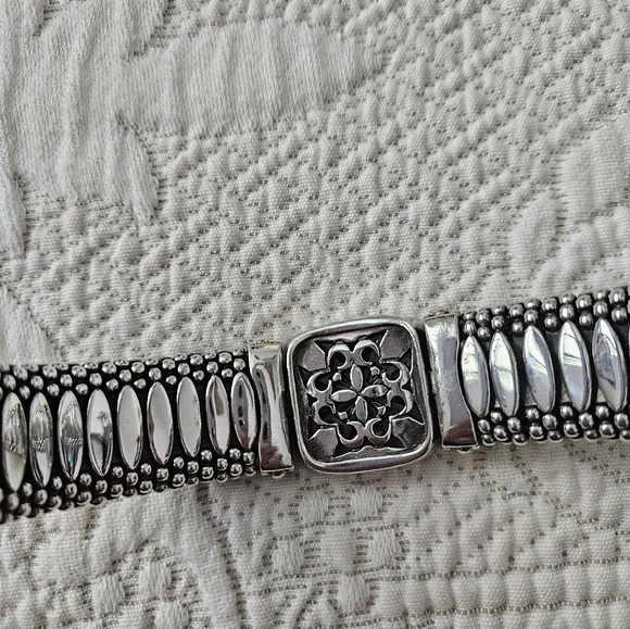 Lagos RARE Diamond, Silver And 18k Bracelet M - Picture 4 of 6